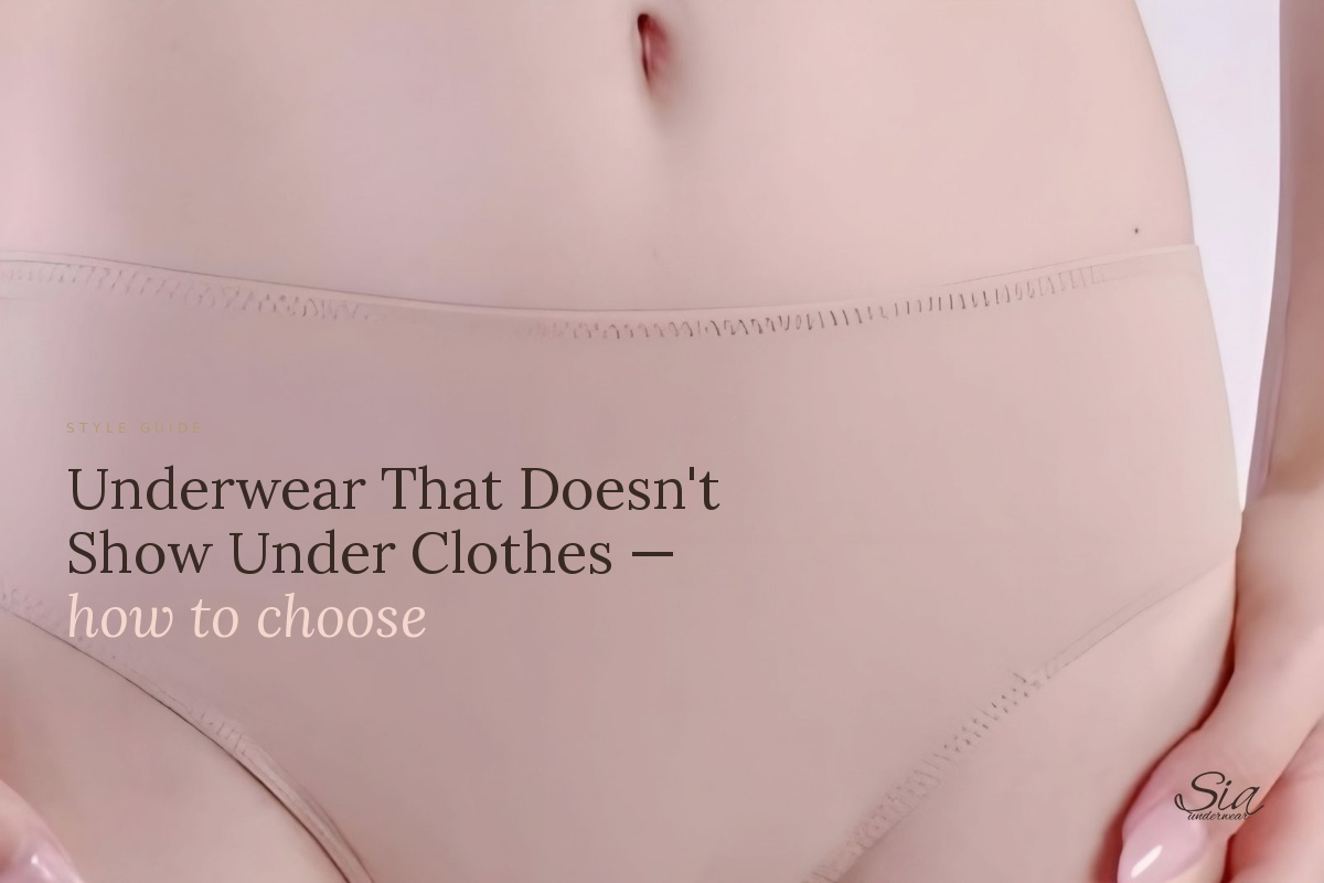 Nude women's bikini briefs in smooth microfibre — SIA Underwear