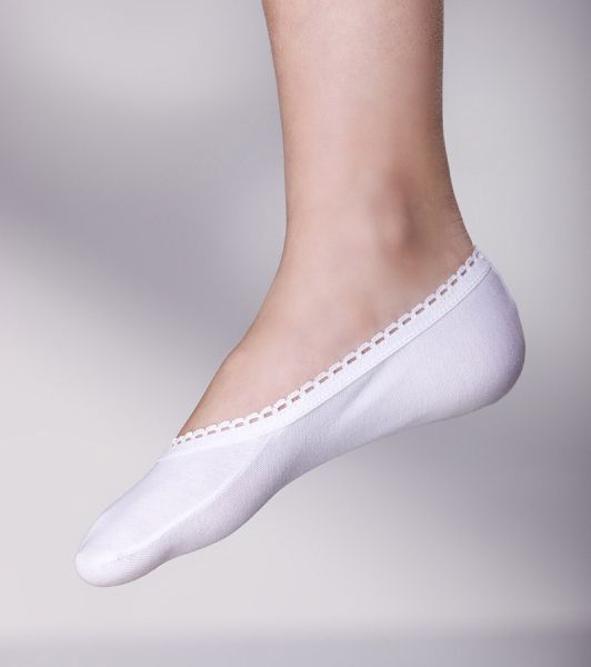 Дамски Терлици бели Cotton touch