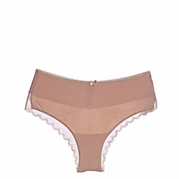 Бразилиани с висока талия памук и дантела Clear