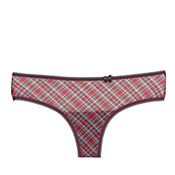 Плитка бразилиана с щампа каре Scottish plaid