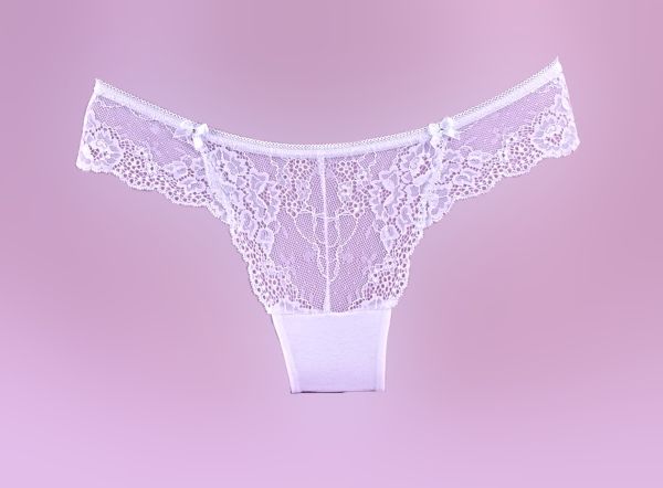 Bikini Sparkly white