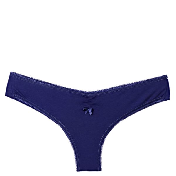 Dark blue cotton brazilians Cotton twist