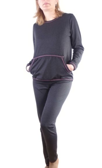 Плътен дамски домашен комплект  Shony