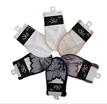 Lady cotton ballerina socks 