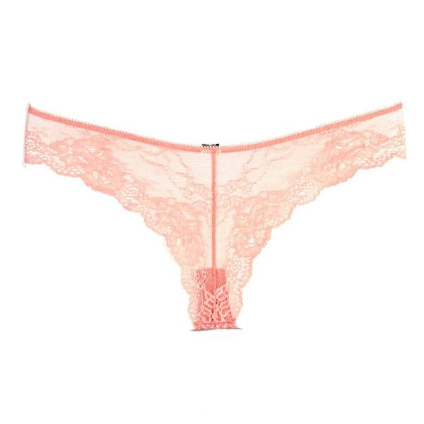 Brazilian Lace up Coral