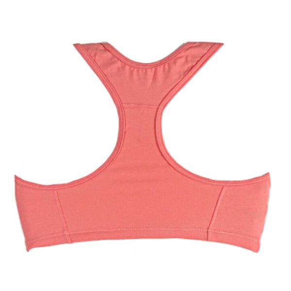 Бюстие с широки презрамки Спорт peach