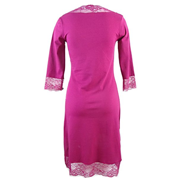 Nightwear Cotton lace burgundy