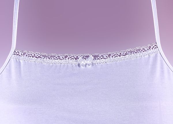 Cotton corsage She white