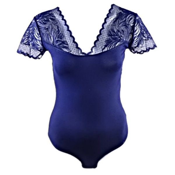 Body with short sleeves Siana dark blue