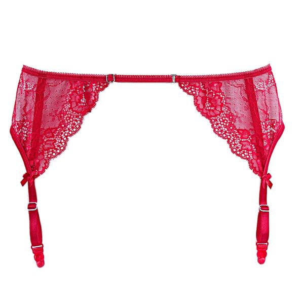 Garter Gorgeous Red