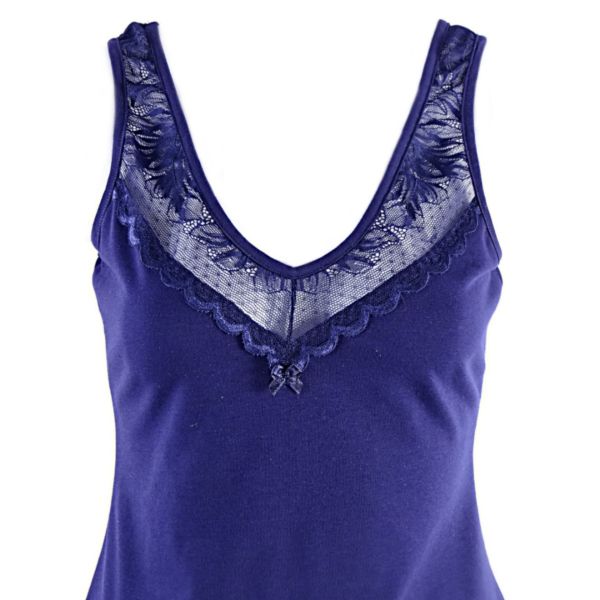 Top Trish dark blue