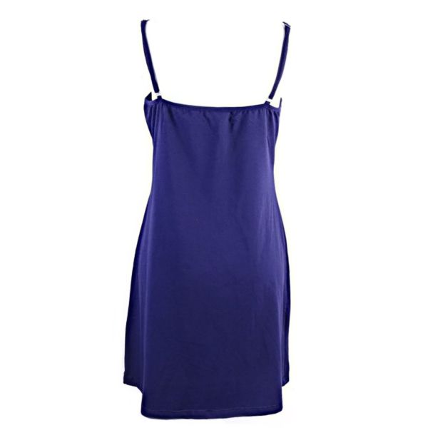 Cotton nightgown Lovely dark blue