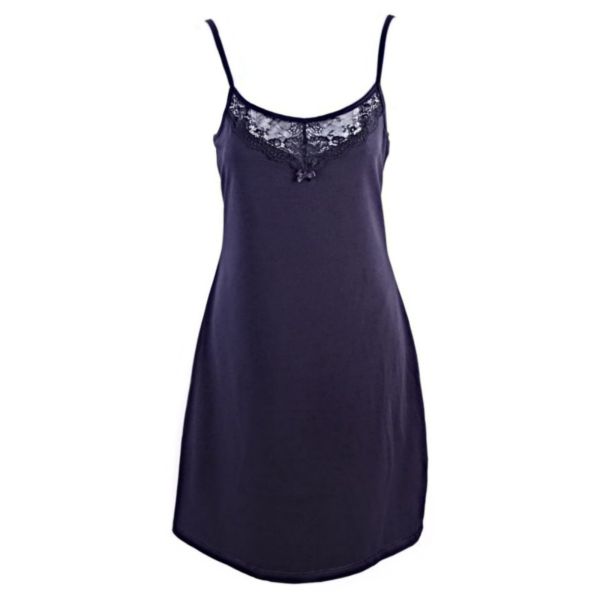 Cotton nightgown Lovely black