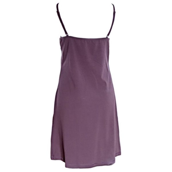 Cotton nightgown Lovely dark ash