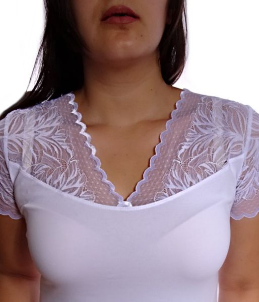 Women's blouse Eve white