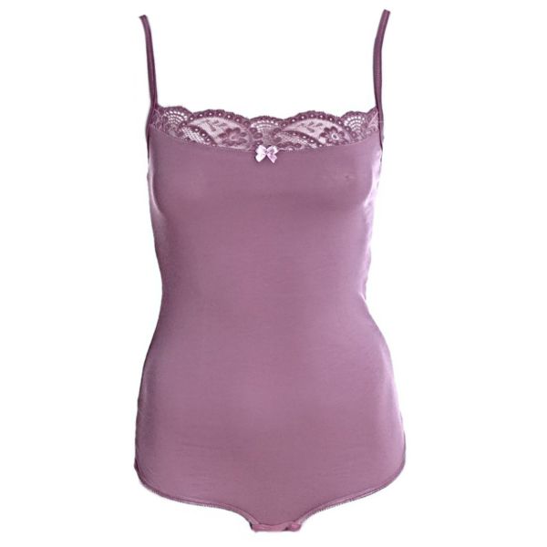 Cotton body with lace brazilian Choice ash