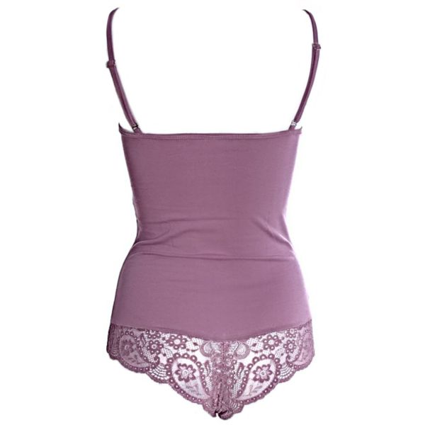 Cotton body with lace brazilian Choice ash