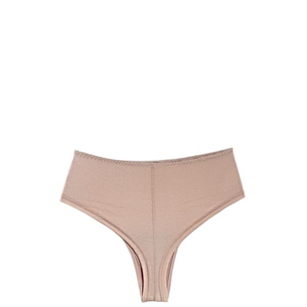 High waist brazilian in beige Rosa