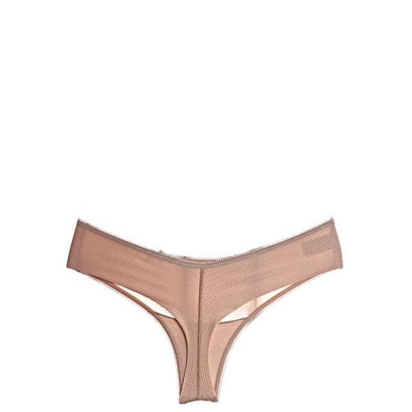 Microfiber brazilian Beige dots