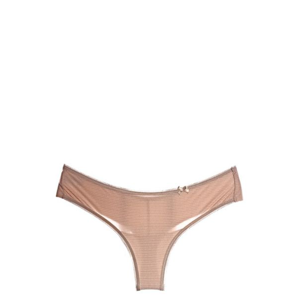 Microfiber brazilian Beige dots