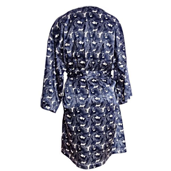 Satin bathrobe Wonderful day