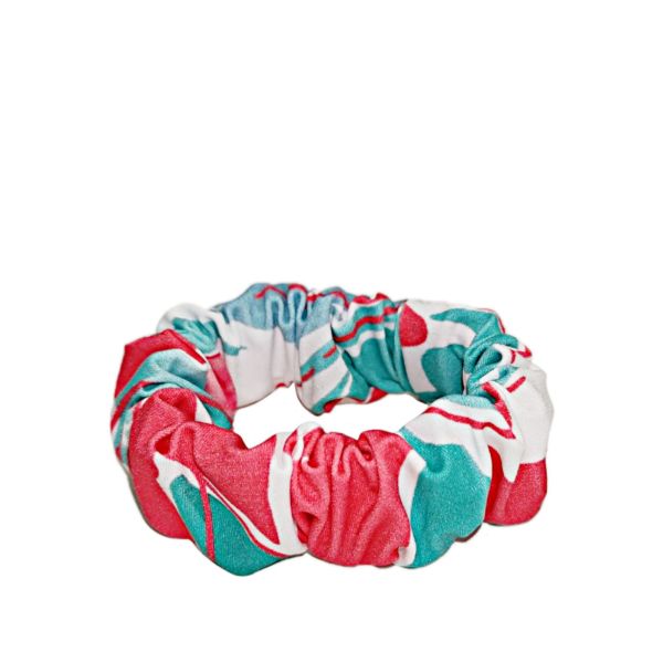 Scrunchie - hair tie Coral