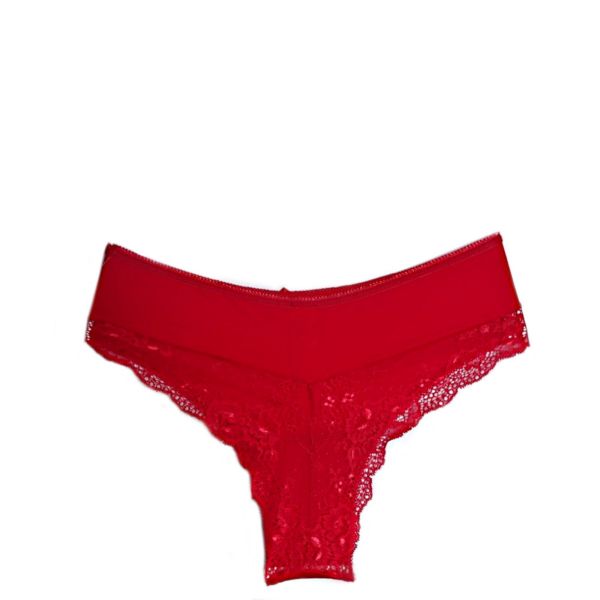 Microfiber and lace brazilian Extravagant