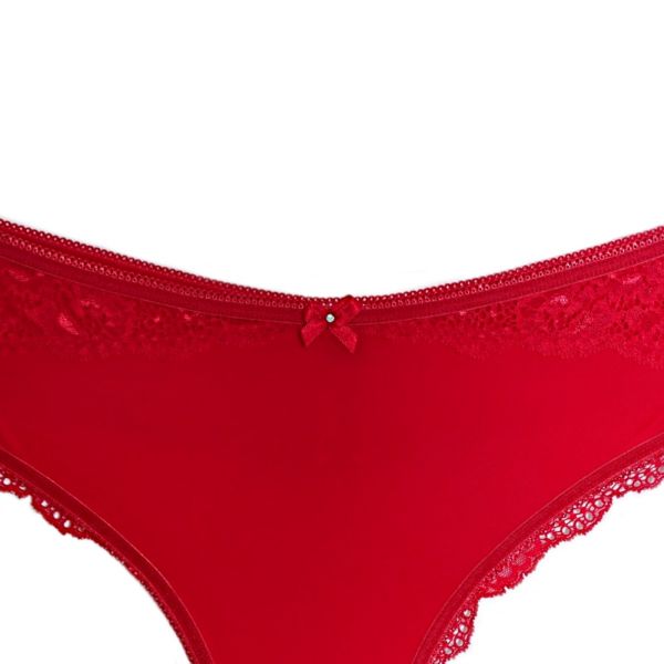 Microfiber and lace brazilian Extravagant