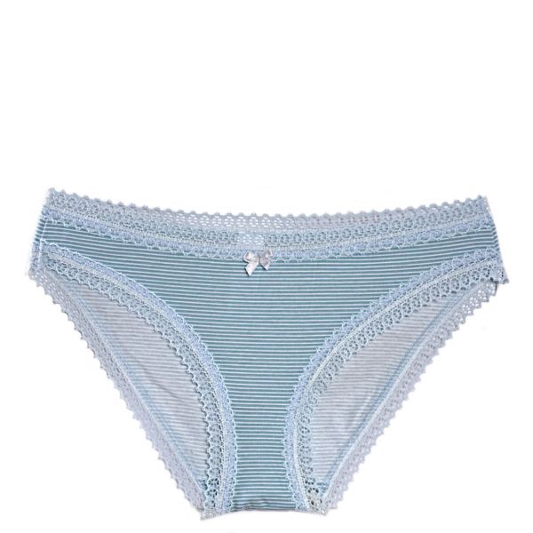 Women's cotton bikini Reside stripes