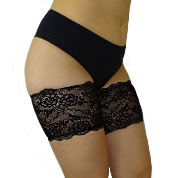 Lace bands against abrasion in black Lace it up