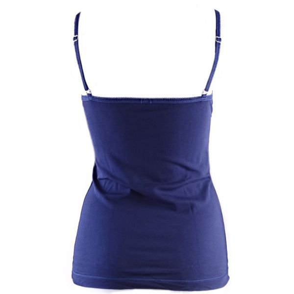 Cotton top with adjustable straps