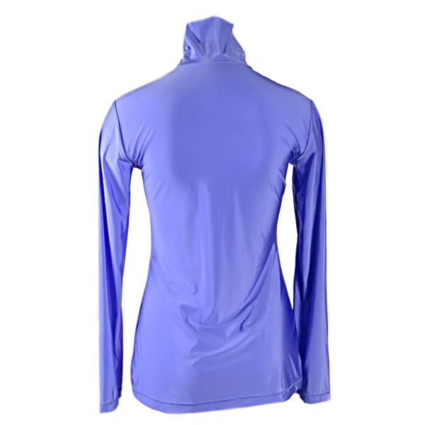 Elegant polo blouse with long sleeves Very peri