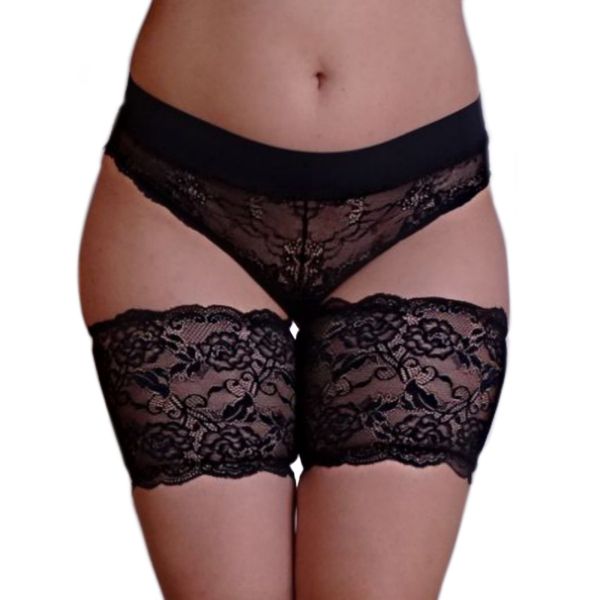 Lace bands against abrasion in black Lace it up
