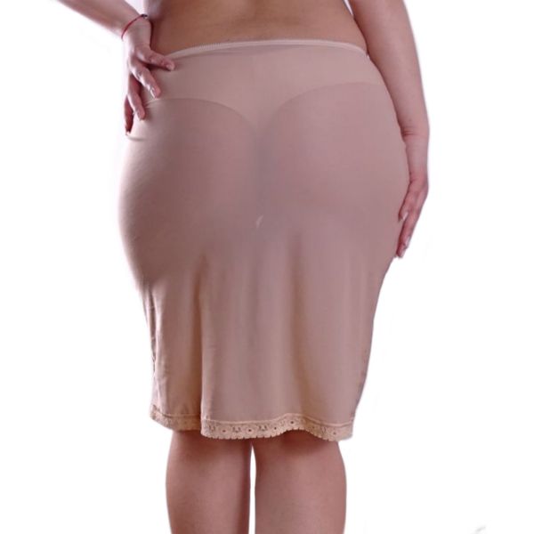 Nude long petticoat Skin long