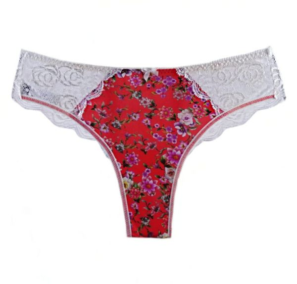 Brazilians with a high waist Flora soft