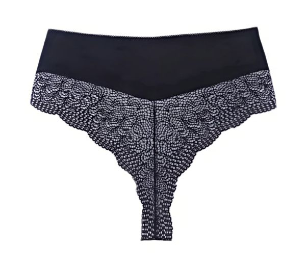 Luxury brazilian briefs in black color Shiny