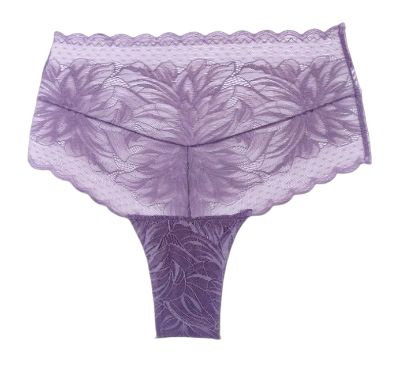 High waisted lace brazilian briefs Goddess 