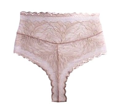  High waist luxury lace brazilian  briefs Goddess