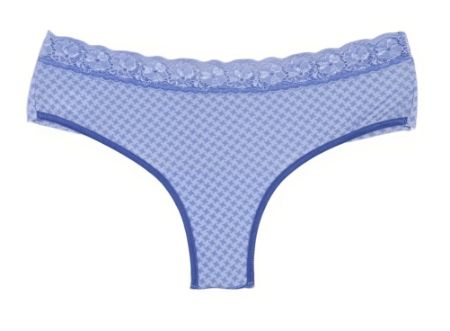 Low waist brazilian briefs Blue pepit