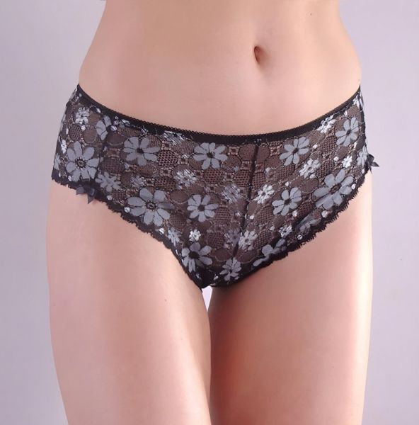 Lace brazilian briefs Kylie flower
