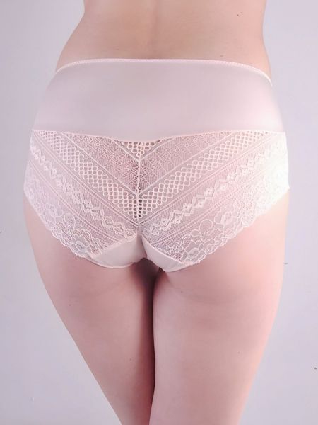 Luxurious  women's panties Vanilla shine and lace
