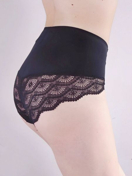 Βlack tight panties Slender classic