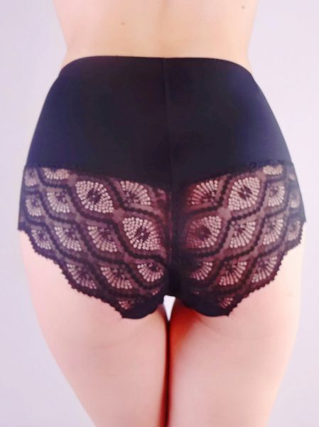 Βlack tight panties Slender classic