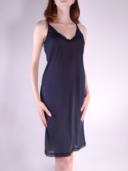 Black dress lining Retro