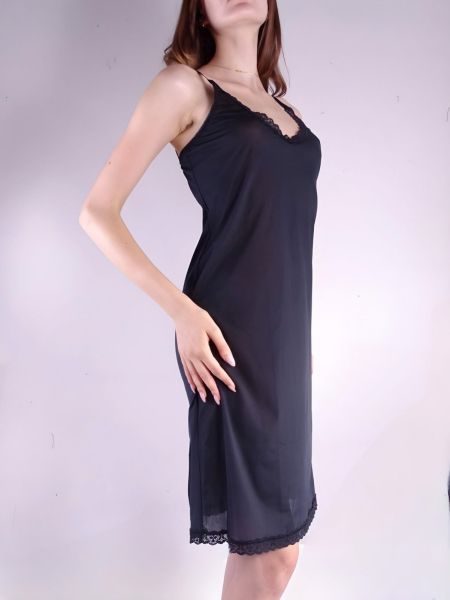 Black dress lining Retro