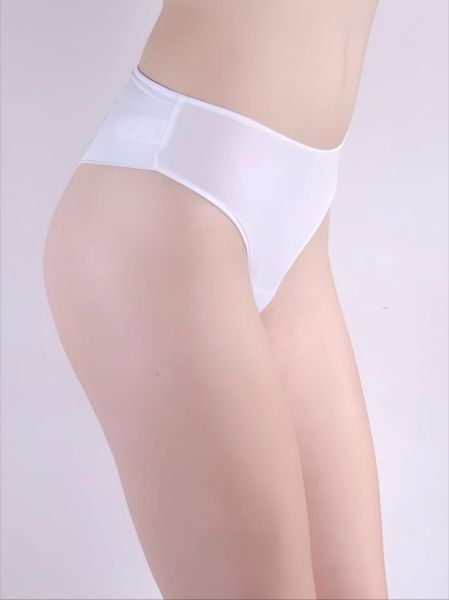 Luxury white brazilian briefs Silky touch