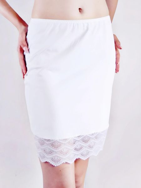 Luxurious white lining  Softy lace 