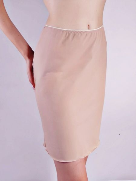 Clean beige  skirt lining Softy