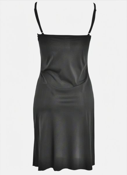 Black Dress Slip with Thin Straps Sonya