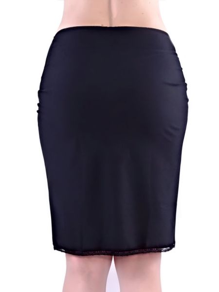 Skirt Slip Black Clear